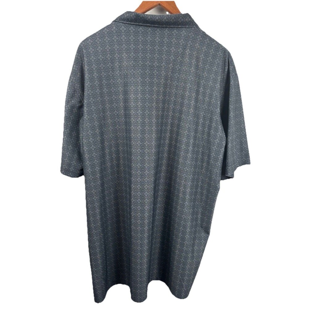 Peter Millar Palm Desert Springs Polo Shirt Mens XL Gray Golf Summer Comfort - Picture 2 of 5